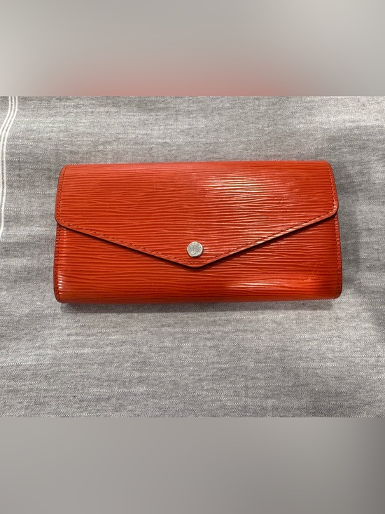 Louis Vuitton Handbags - Louis Vuitton Epi Leather Sarah Wallet Orange